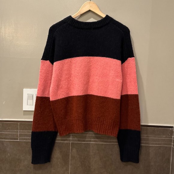 A.L.C. Morrison Alpaca-Blend Color-Block Sweater - Picture 9 of 15